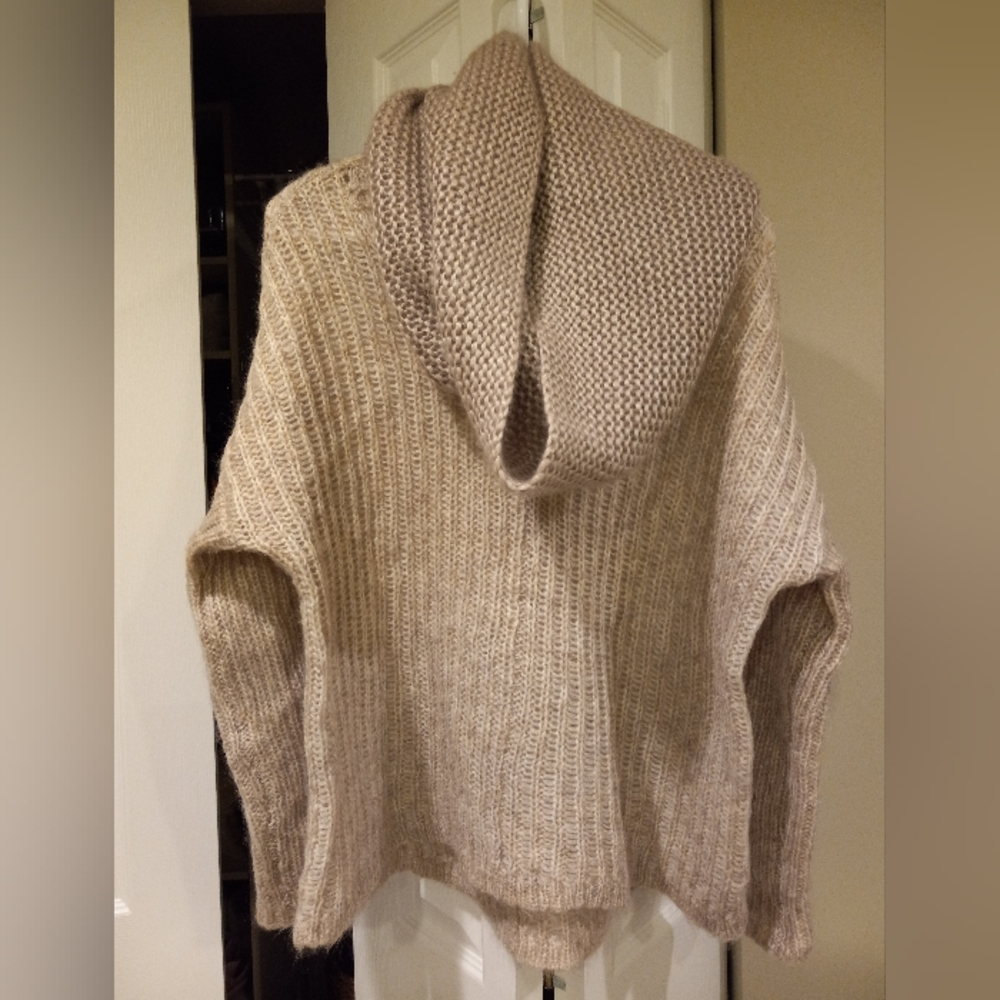 Bundle of Eileen Fisher Mohair Sweater + Fisher Project Mohair Infinity Scarf